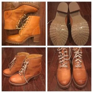Frye Sabrina 6G Lace-up Boots